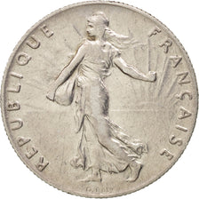 France, Semeuse, 50 Centimes, 1914, Paris, EF(40-45), Silver, KM:854