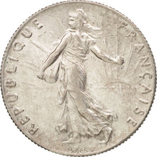 Coin, France, Semeuse, 50 Centimes, 1916, Paris, MS(60-62), Silver, KM:854