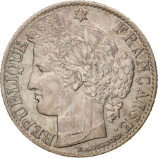 Monnaie, France, Cérès, 50 Centimes, 1873, Bordeaux, TTB, Argent, KM:834.2