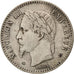 France, Napoleon III, Napoléon III, 50 Centimes, 1865, Paris, EF(40-45)