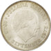 NETHERLANDS, 10 Gulden, 1973, KM #196, MS(63), Silver, 38, 24.94