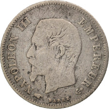 France, Napoleon III, Napoléon III, 20 Centimes, 1859, Paris, TB, Argent