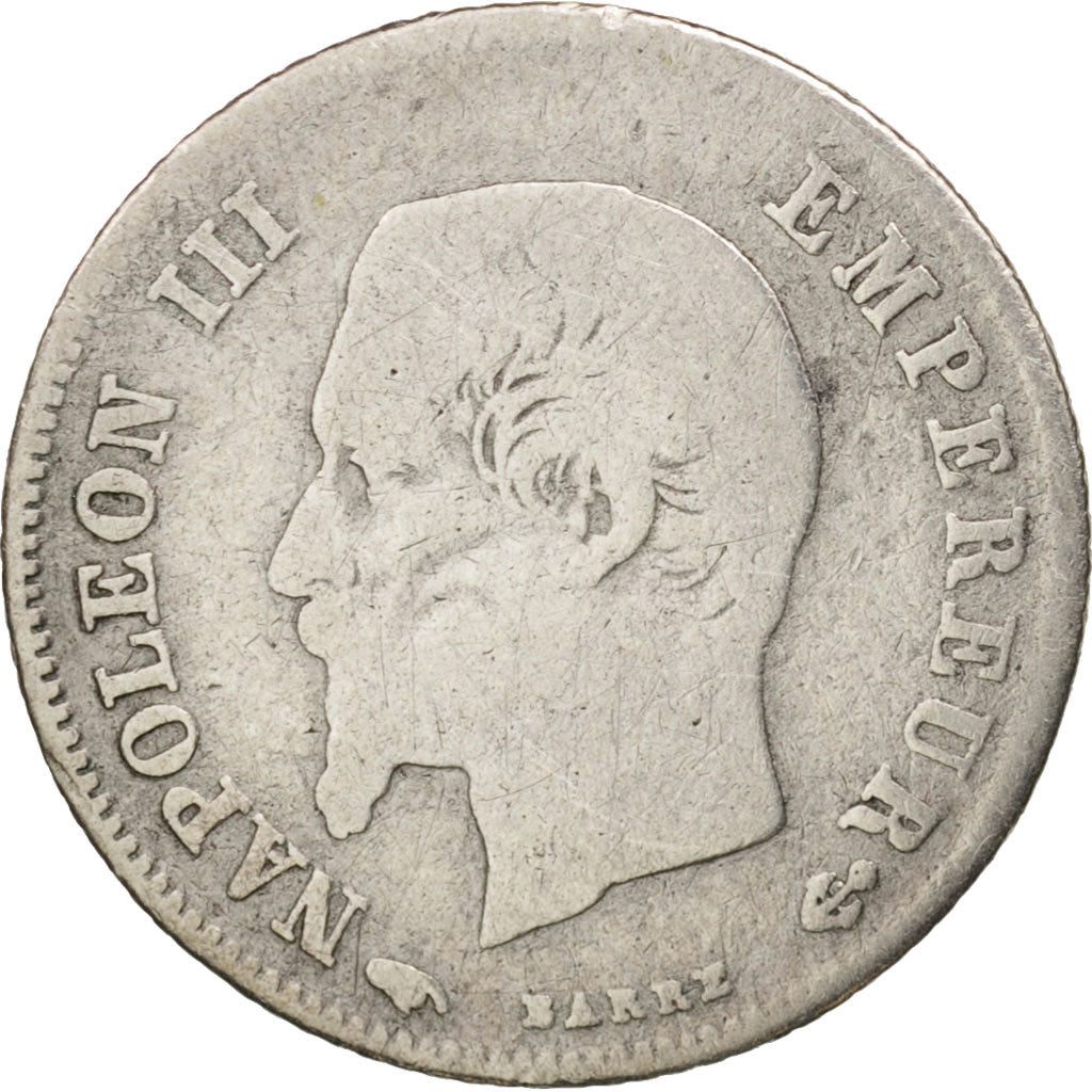 Munten, Frankrijk, Napoleon III, Napoléon III, 20 Centimes, 1860, Paris, ZG+
