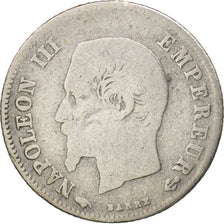 Munten, Frankrijk, Napoleon III, Napoléon III, 20 Centimes, 1860, Paris, ZG+