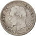Coin, France, Napoleon III, Napoléon III, 20 Centimes, 1860, Strasbourg