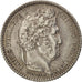 Moneda, Francia, Louis-Philippe, 25 Centimes, 1846, Paris, EBC+, Plata