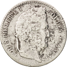 France, Louis-Philippe, 1/4 Franc, 1933, Lille, B+, Argent, KM:740.13