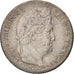 Francia, Louis-Philippe, 1/4 Franc, 1844, Paris, BB, Argento, KM:740.1, Gadou...