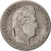 France, Louis-Philippe, 1/2 Franc, 1840, Paris, F(12-15), Silver, KM:741.1
