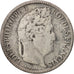 France, Louis-Philippe, 50 Centimes, 1847, Paris, VF(20-25), Silver, KM:768.1