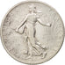 Moneta, Francia, Semeuse, Franc, 1908, Paris, BB, Argento, KM:844.1, Gadoury:467