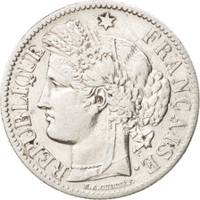 Coin, France, Cérès, 2 Francs, 1887, Paris, EF(40-45), Silver, KM:817.1