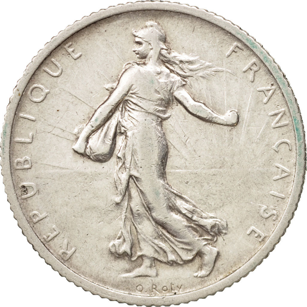 France, Semeuse, Franc, 1899, Paris, EF(40-45), Silver, KM:844.1, Gadoury:467