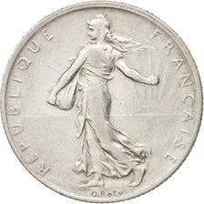 France, Semeuse, 2 Francs, 1908, Paris, VF(20-25), Silver, KM:845.1, Gadoury:532