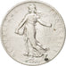 France, Semeuse, 2 Francs, 1909, Paris, VF(30-35), Silver, KM:845.1, Gadoury:532