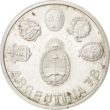ARGENTINA, 2000 Pesos, 1977, KM #79, MS(63), Silver, 15.02