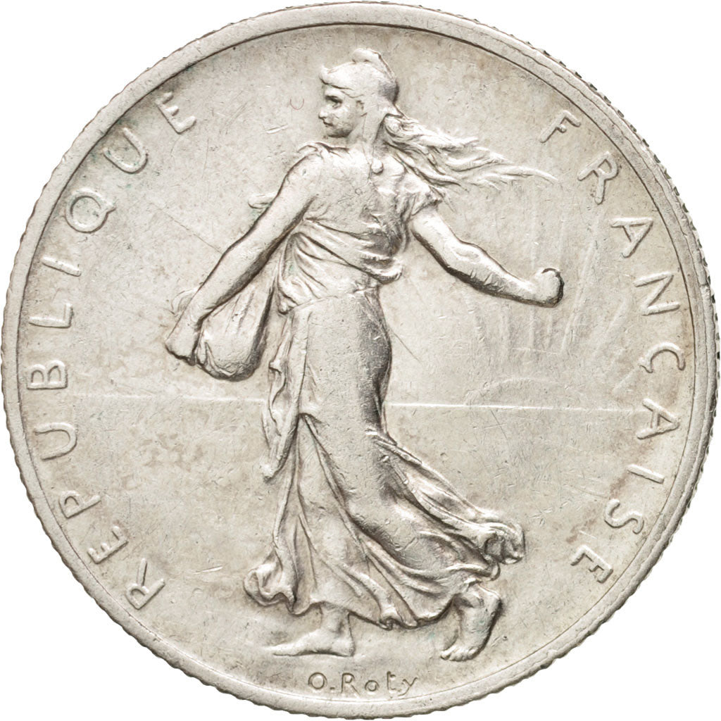Münze, Frankreich, Semeuse, 2 Francs, 1910, Paris, SS, Silber, KM:845.1