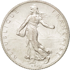 Frankreich, Semeuse, 2 Francs, 1917, Paris, AU(50-53), Silver, KM:845.1