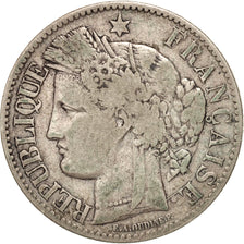 France, Cérès, 2 Francs, 1870, Bordeaux, VF(20-25), Silver, KM:816.2