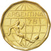 ARGENTINA, 50 Pesos, 1977, KM #76, MS(63), Aluminum-Bronze, 24.13, 5.67