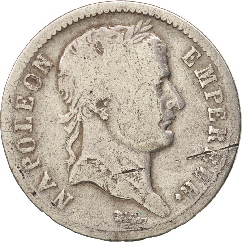 Francia, Napoléon I, Franc, 1812, Paris, B+, Argento, KM:692.1, Gadoury:447