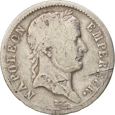 France, Napoléon I, Franc, 1812, Paris, B+, Argent, KM:692.1, Gadoury:447
