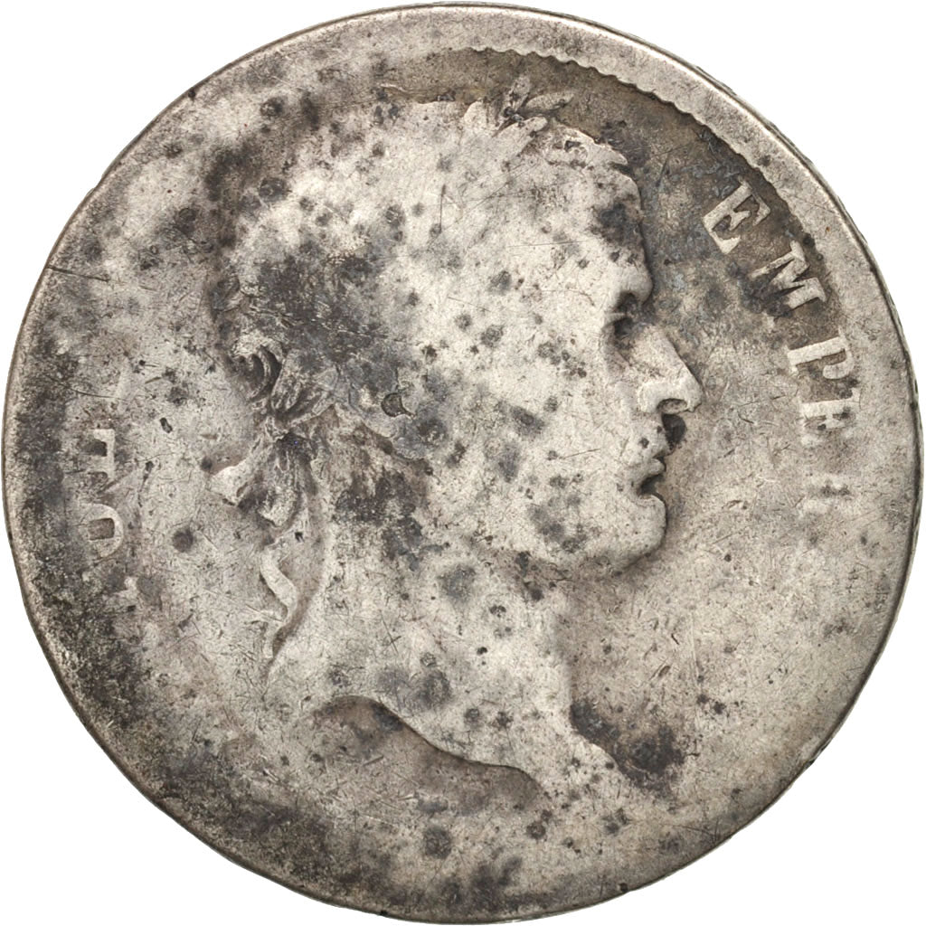France, Napoléon I, 2 Francs, 1811, Marseille, G(4-6), Silver, KM:693.11