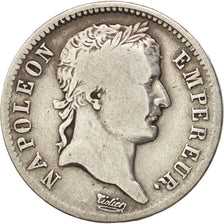 France, Napoléon I, Franc, 1808, Strasbourg, VF(20-25), Silver, KM:682.3