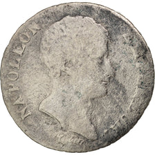 Frankreich, Napoléon I, 1/2 Franc, 1805, Paris, G(4-6), Silver, KM:655.1