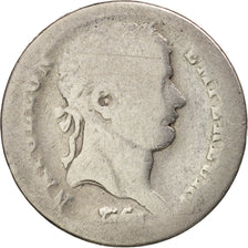 France, Napoléon I, 1/2 Franc, 1812, Paris, G(4-6), Silver, KM:691.1