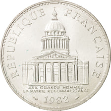 Coin, France, Panthéon, 100 Francs, 1982, Paris, MS(60-62), Silver, KM:951.1