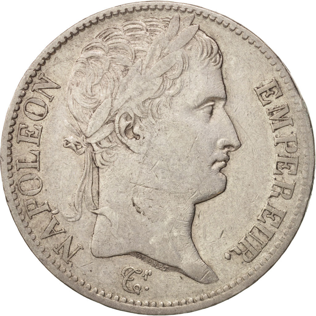 France, Napoléon I, 5 Francs, 1809, Paris, VF(30-35), Silver, KM:694.1