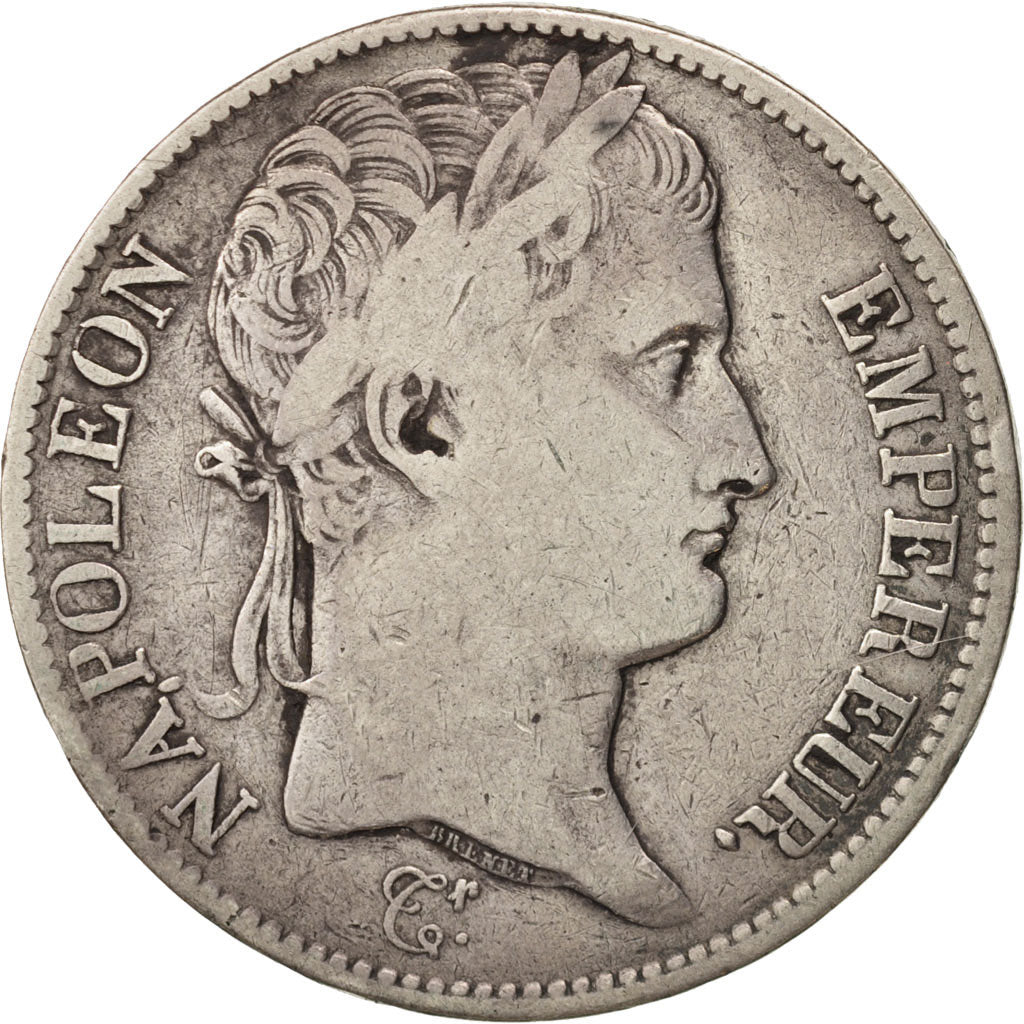 France, Napoléon I, 5 Francs, 1808, Paris, VF(30-35), Silver, KM:686.1