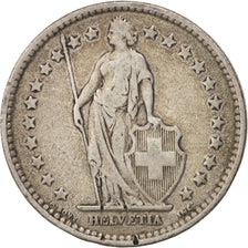 Switzerland, 2 Francs, 1911, Bern, VF(20-25), Silver, KM:21