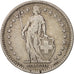 Switzerland, 2 Francs, 1911, Bern, VF(20-25), Silver, KM:21