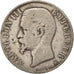 France, Napoleon III, Napoléon III, 5 Francs, 1855, Strasbourg, B+, Argent