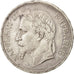 Munten, Frankrijk, Napoléon III, 5 Francs, 1870, Strasbourg, ZF+, Zilver