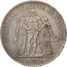 Monnaie, France, Hercule, 5 Francs, 1876, Paris, TTB, Argent, KM:820.1