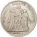 France, Hercule, 5 Francs, 1877, Bordeaux, VF(30-35), Silver, KM:820.2