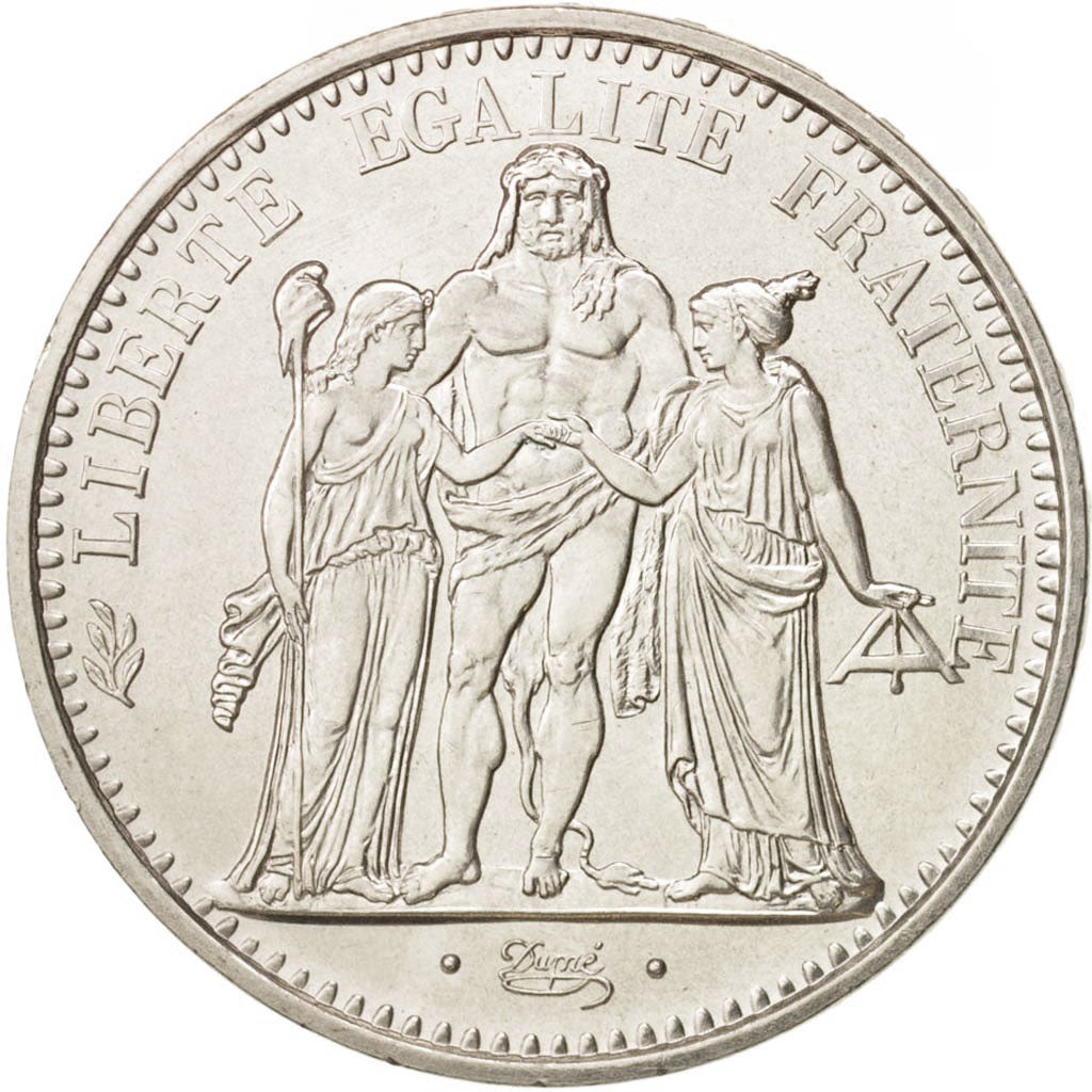Frankreich, Hercule, 10 Francs, 1973, Paris, MS(64), Silver, KM:932, Gadoury:813