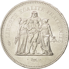 France, Hercule, 50 Francs, 1977, Paris, MS(63), Silver, KM:941.1, Gadoury:882