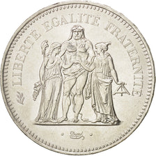 France, Hercule, 50 Francs, 1978, Paris, AU(55-58), Silver, KM:941.1