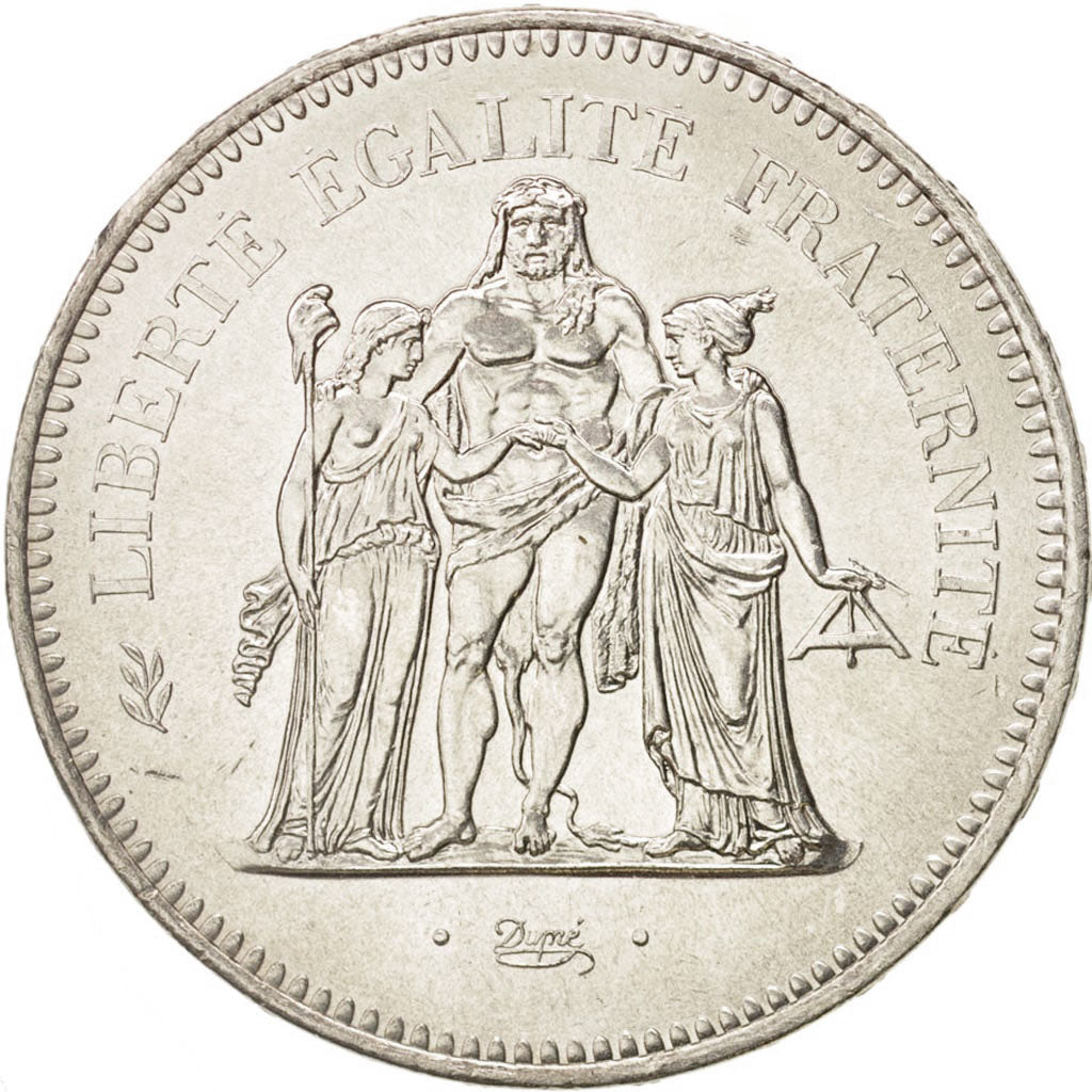 Francia, Hercule, 50 Francs, 1979, Paris, SPL-, Argento, KM:941.1, Gadoury:882