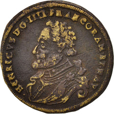 France, Token, Royal, Henri IV, XVIIth Century, VF(30-35), Brass