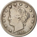 United States, Liberty Nickel, 5 Cents, 1911, U.S. Mint, Philadelphia
