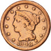 United States, Braided Hair Cent, Cent, 1848, U.S. Mint, Philadelphia
