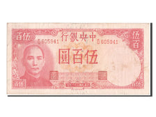 Chine, Central Bank of China, 500 Yuan type 1942, Pick 251