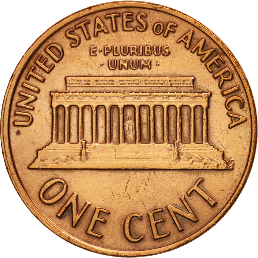 Coin, United States, Lincoln Cent, Cent, 1972, U.S. Mint, Denver, EF(40-45)