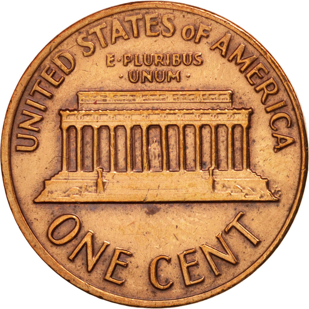 Coin, United States, Lincoln Cent, Cent, 1972, U.S. Mint, Philadelphia
