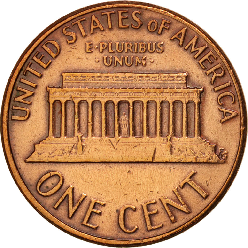 Coin, United States, Lincoln Cent, Cent, 1975, U.S. Mint, Denver, EF(40-45)